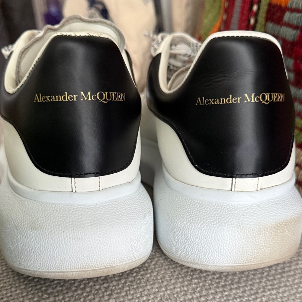 Men’s Alexander McQueen Leather Sneakers